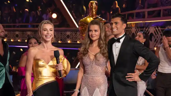 Anna Delvey and Ezra Sosa on Dancing With the Stars.