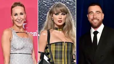 Nikki Glaser Says Taylor Swifts 2024 VMAs Shout Out to Travis Kelce Came From Genuine Gratitude