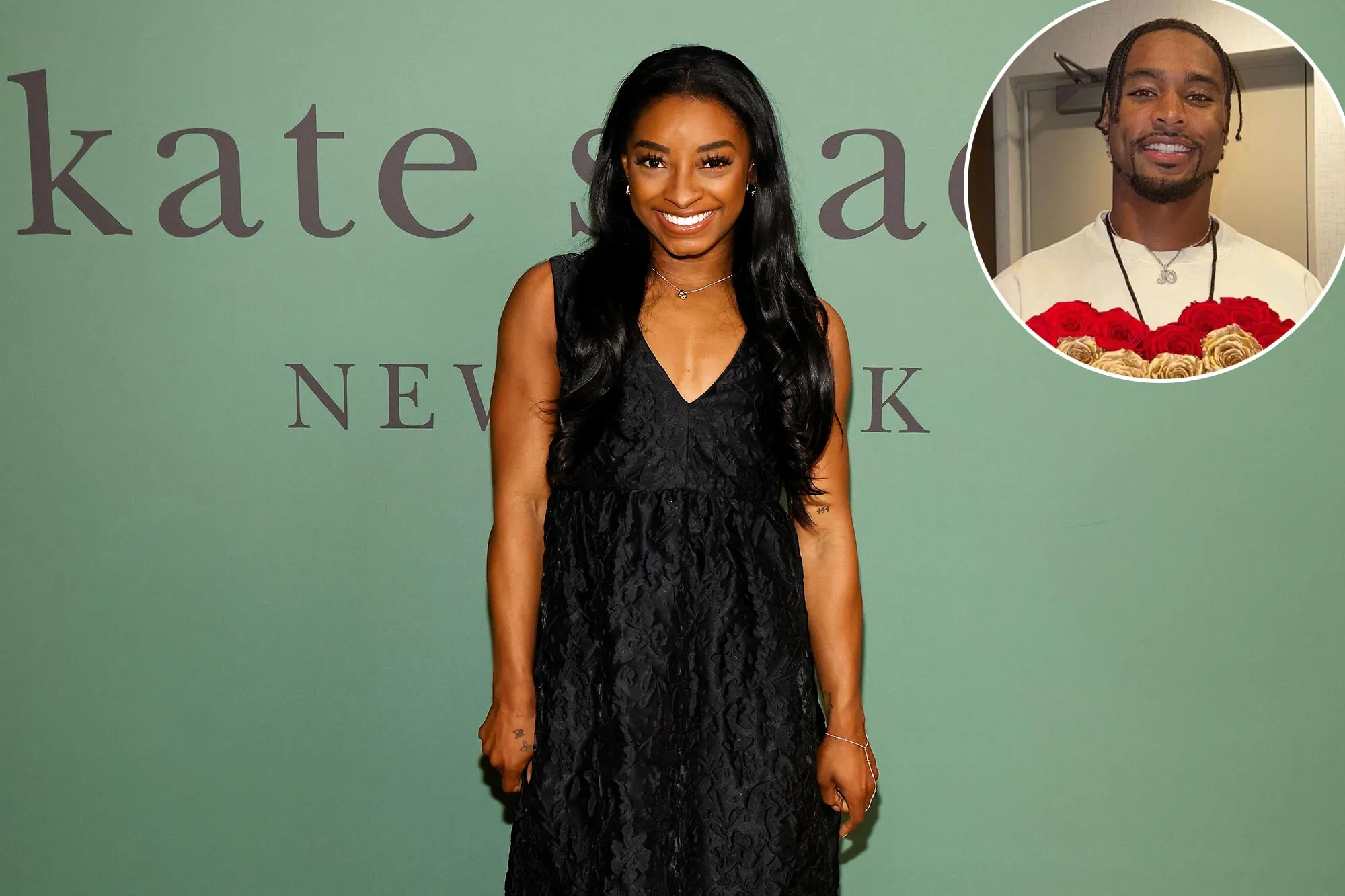 Simone Biles Gets Surprise Visit from Husband Jonathan Owens