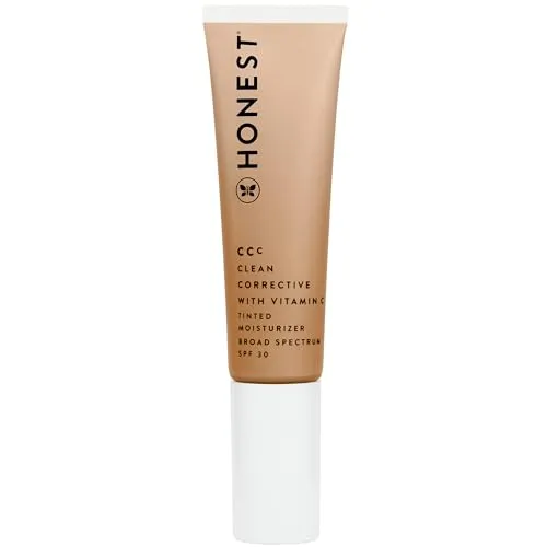 Best Dewy Finish: Honest Beauty CCC Clean Corrective with Vitamin C Tinted Moisturizer
