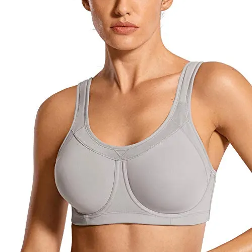 Best Budget for Large Busts: SYROKAN Full Coverage Bounce Control Underwire Sports Bra