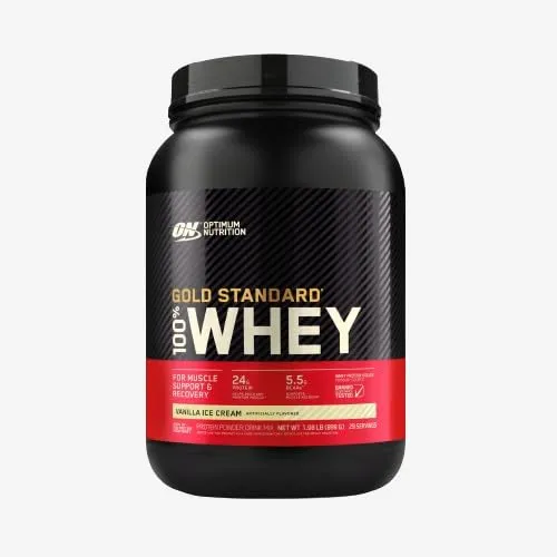 Best for Weight Lifters: Optimum Nutrition Gold Standard 100% Whey Protein Powder