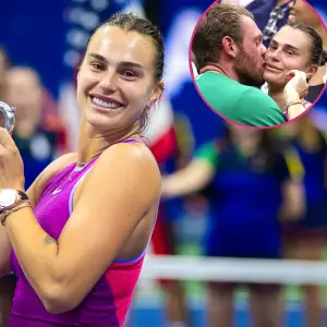 Aryna Sabalenka Celebrates US Open Win With Boyfriend Georgios Franglais