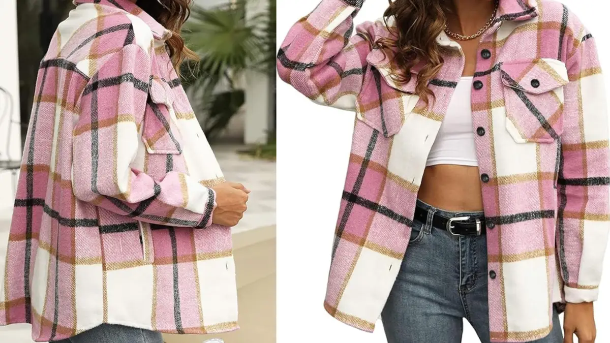 Automet flannel shacket