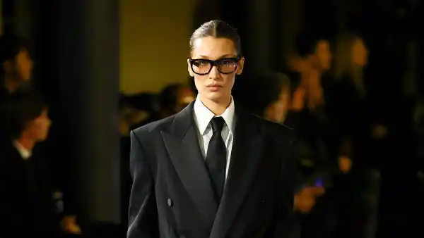 Bella Hadid Returns to the Runway for Saint Laurent Show During Paris Fashion Week