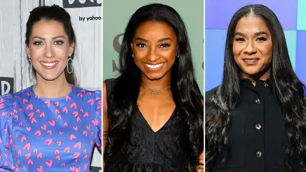 ‘BiP’ Alum Becca Kufrin’s Son Takes His 1st Steps With a Sweet Assist From Olympians Simone Biles and Jordan Chiles