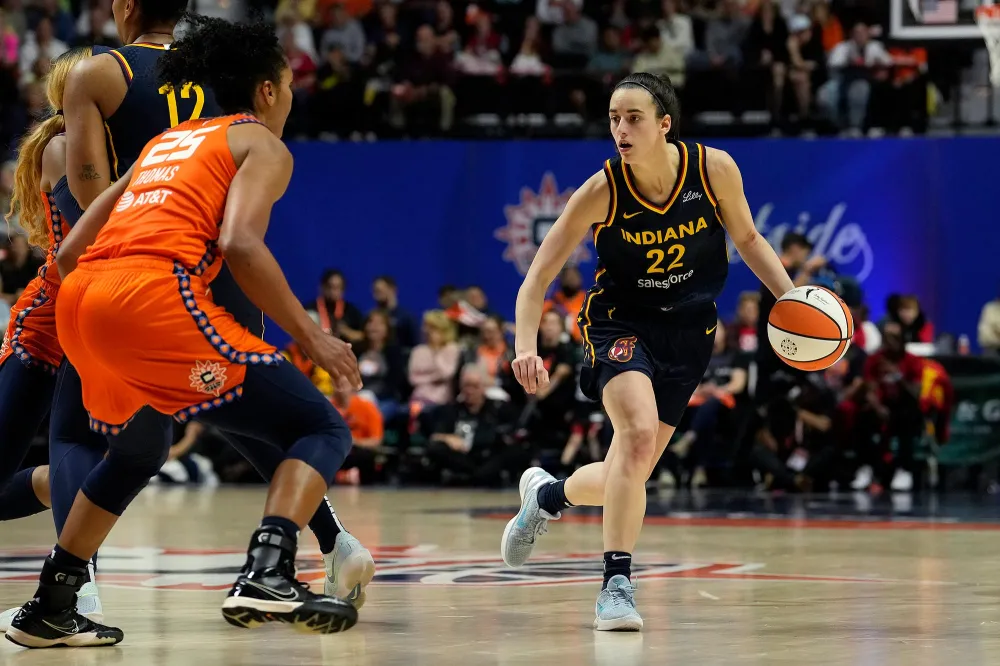Caitlin Clark Suffers Black Eye in WNBA Playoff Debut as Indiana Fever Drop Game 1 to Sun 03
