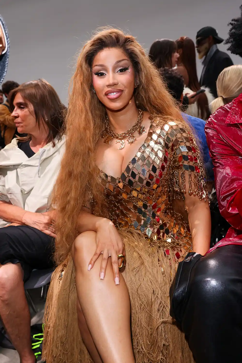 Cardi B Wows at Paris Fashion Week Less Than 3 Weeks After Giving Birth