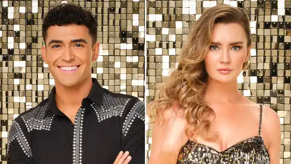 Dancing With the Stars Ezra Sosa Sports Ankle Monitor at NYFW in Nod to Anna Delvey 010