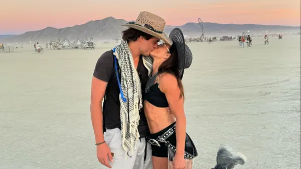 Danica Patrick Debuts New Boyfriend Shows Plenty of Skin at Burning Man
