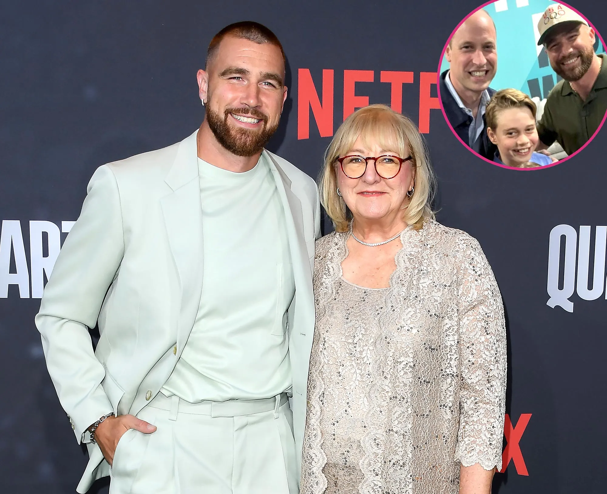 Donna Kelce Says Travis Feels Out of Place When Meeting Famous People Like the Royal Family