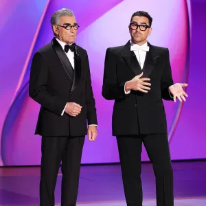 Emmys 2024 Hosts Eugene and Dan Levy Bring the Laughs in Their Opening Monologue 105