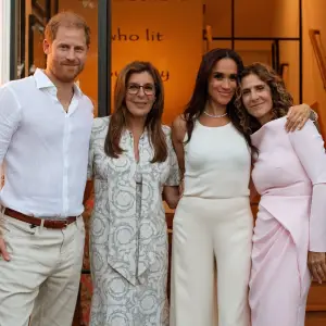 Feature Meghan Markle Attends Bookstore Opening With Prince Harry