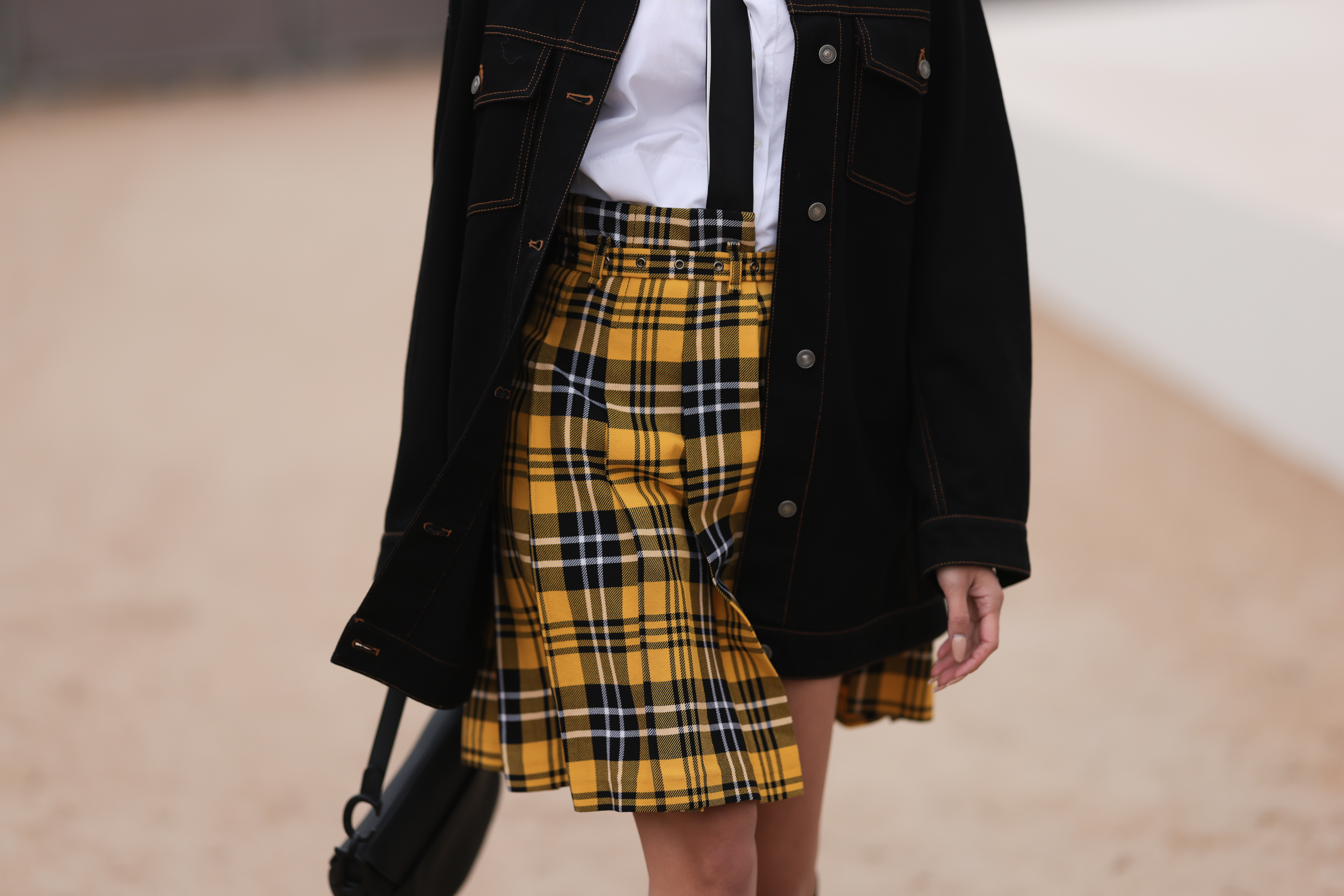 plaid skirts