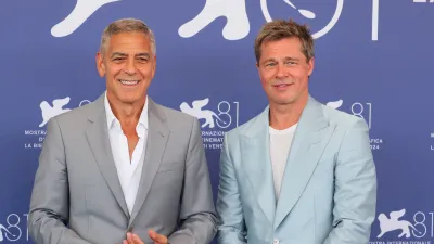 George Clooney Brad Pitt