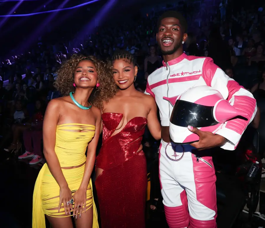 Tyla and Halle Bailey 2024 VMAS