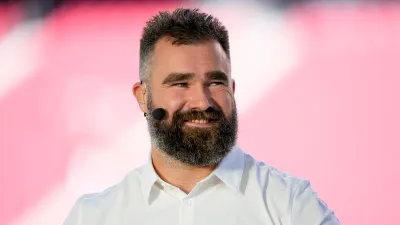 How Jason Kelce Watched 1st Eagles Game Since Retiring