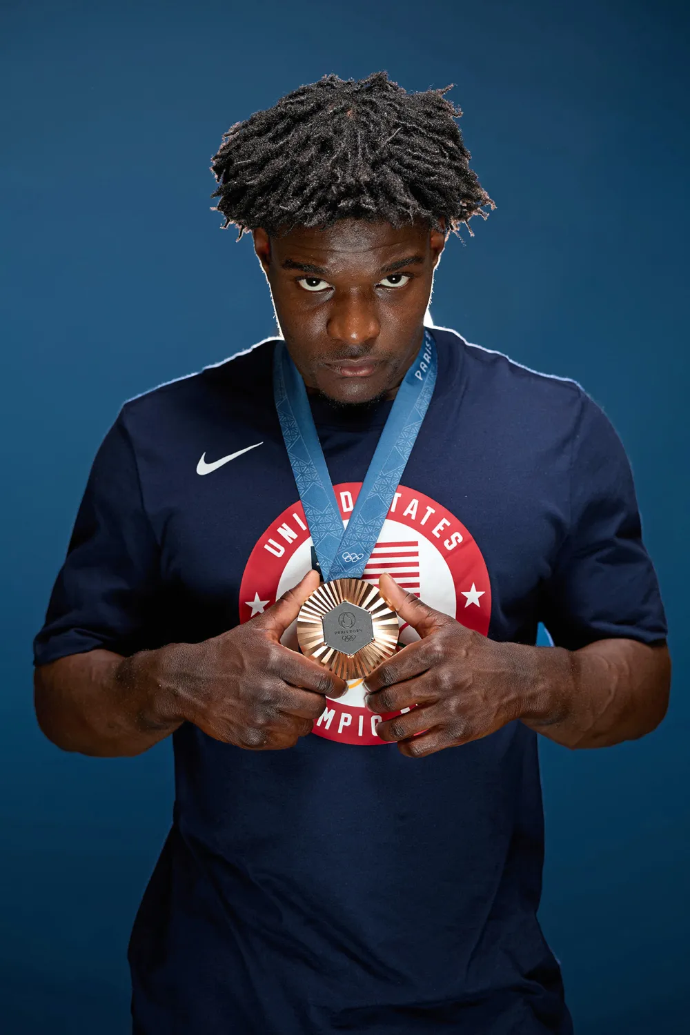 How Team USA Gymnast Fred Richard Got Gum All Over His Bronze Medal in Paris