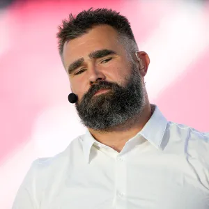 Jason Kelce Reveals 1 Parenting Lie Hes Definitely Telling His Kids Stealing That