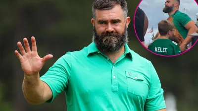 Jason Kelce Spotted Tailgating With Fans in His Return to Philly Ahead of Monday Night Countdown 140