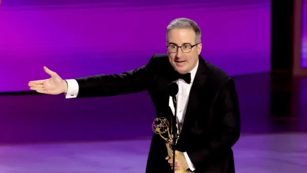 John Oliver Mourns Dead Dog in Historically Chaotic Emmys Speech