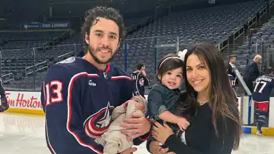 Johnny Gaudreau’s Daughter Noa Shows Off Hockey Skills in Cute Video With Johnny's Sister Katie
