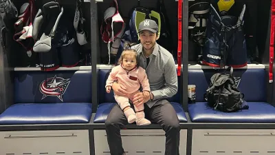 Johnny Gaudreau’s Daughter Noa Shows Off Hockey Skills in Cute Video With Johnny's Sister Katie