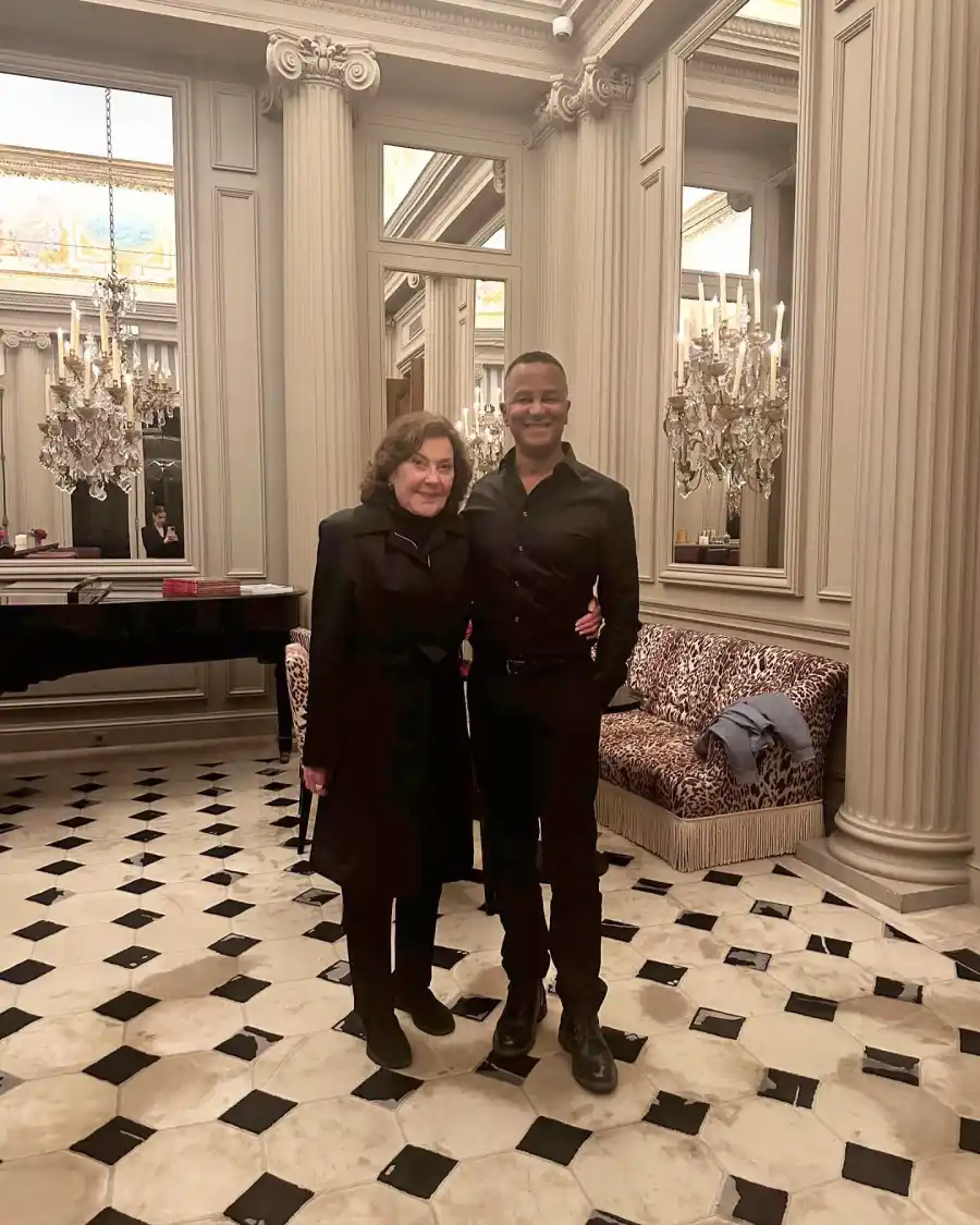 Kelly Bishop Reunites With Gilmore Girls Yanic Truesdale in Paris