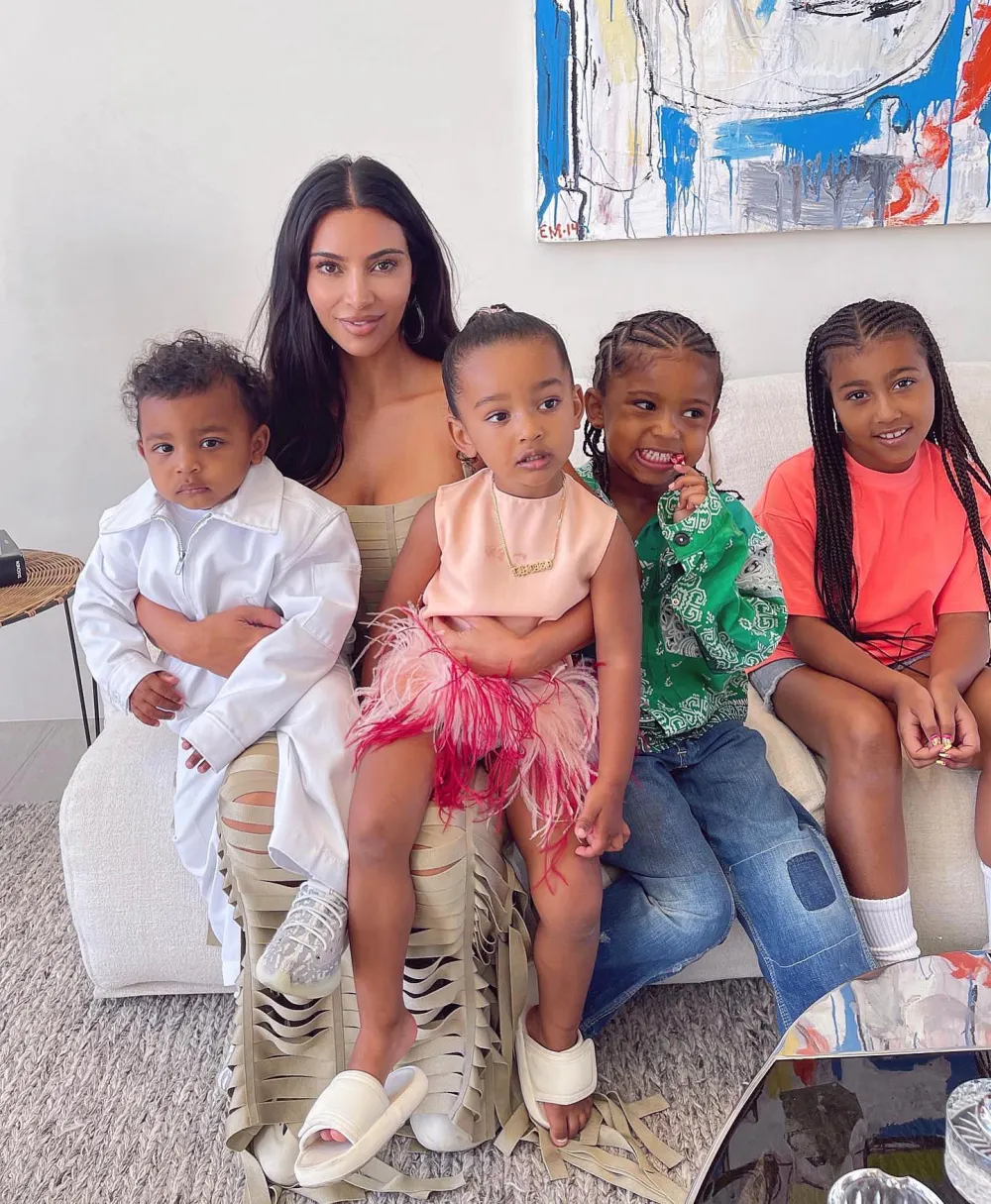 Kim Kardashian Lets Son Saint Launch a YouTube Channel &mdash; After Signing an Extensive Contract 550