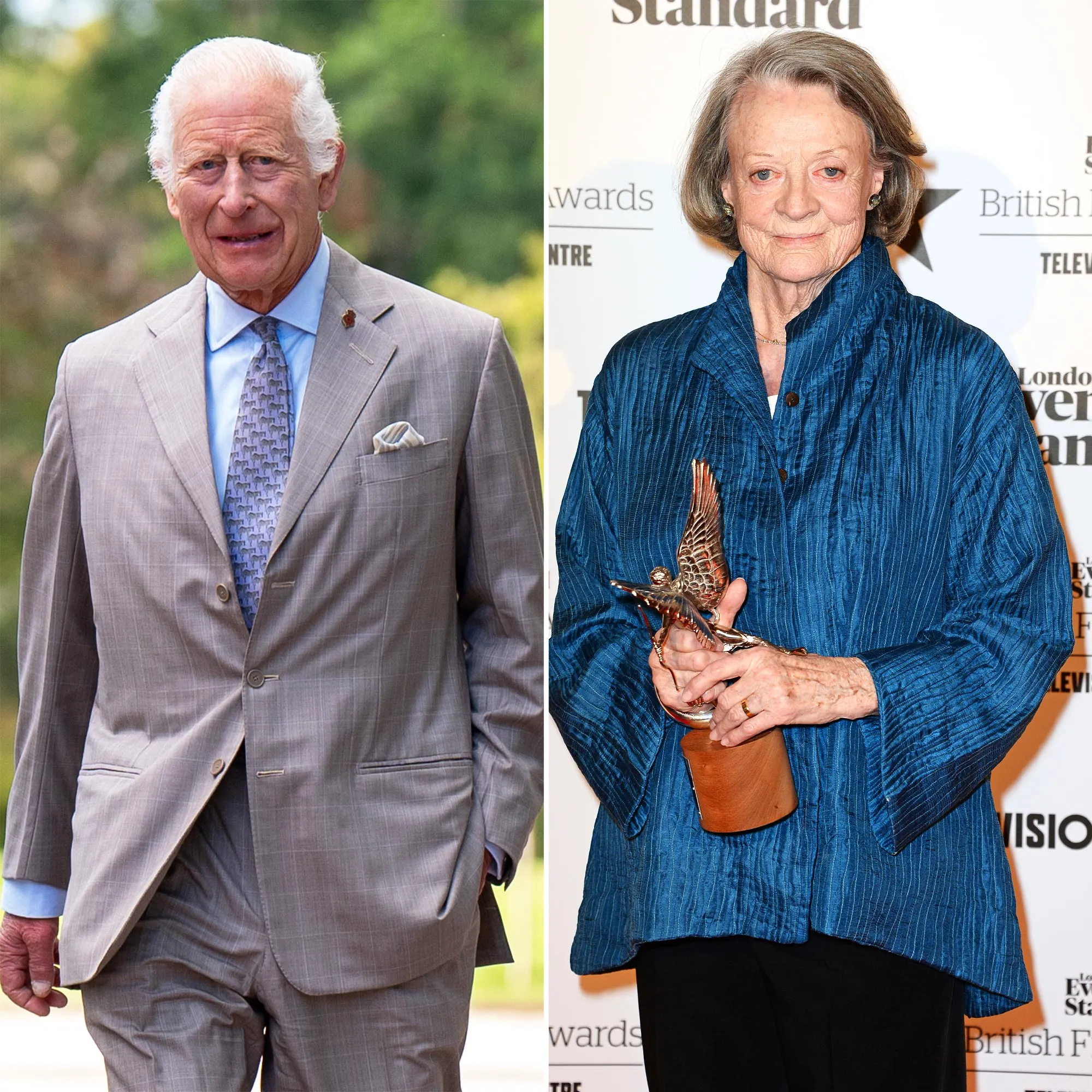 King Charles and More Stars Pay Tribute to Late Maggie Smith