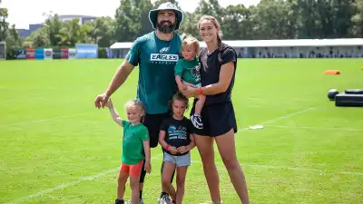 Kylie Kelce Challenges Husband Jason Kelce ‘Not to Say Tits’ During Next ESPN Broadcast