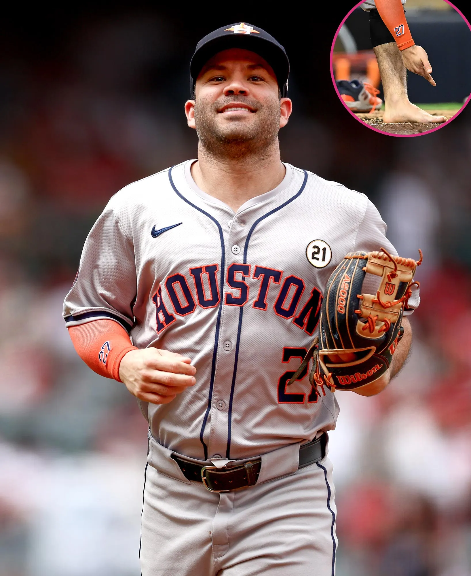 MLB Star Jose Altuve Receives 10k Offer to Show Feet Via Webcam After Taking Off Cleat in Game