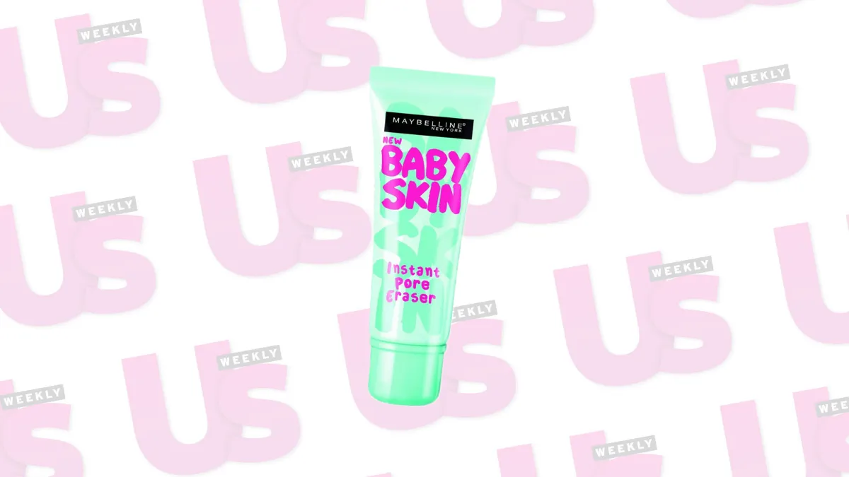 a beauty product on a pattered background