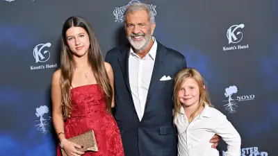 Mel Gibson Hits Monster Summer Red Carpet With Youngest Kids Lucia and Lars More About His Family