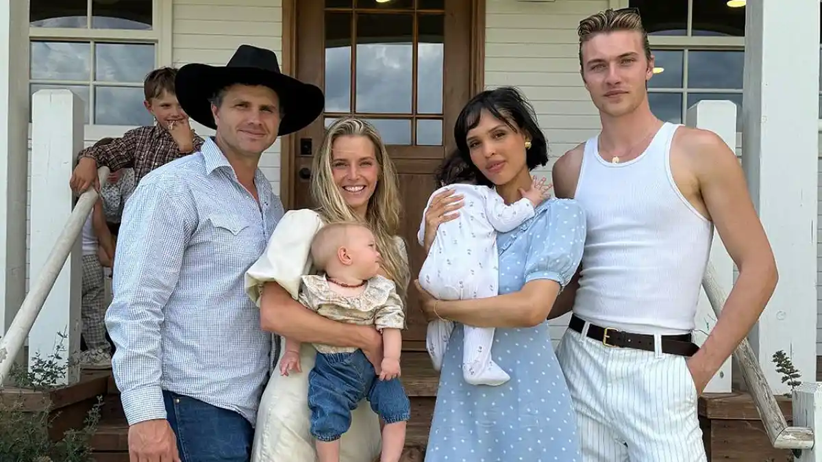 Nara Smith and Lucky Blue Smith Bond With Hannah Neeleman During Ballerina Farm Visit