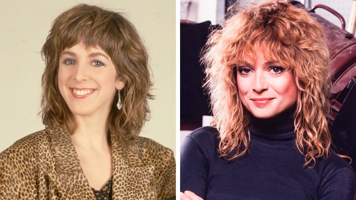 Original MTV VJs Left: Martha Quinn in 1985; Right: Nina Blackwood in 1981