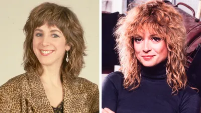 Original MTV VJs Left: Martha Quinn in 1985; Right: Nina Blackwood in 1981