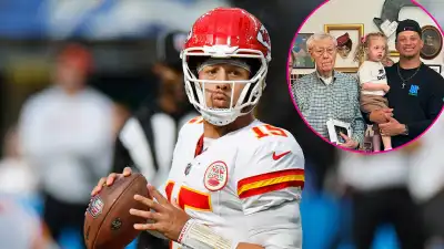 Patrick Mahomes Grandfather Watched Chiefs Chargers Game From Hospital Bed 2