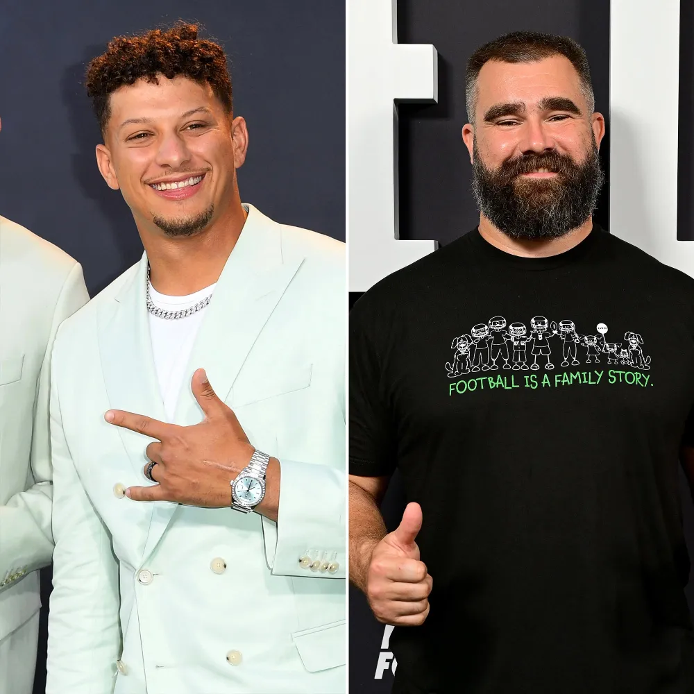 Patrick Mahomes Is Very Into Jason Kelce Dancing His Face Off in Philly Go Crazy Then 160