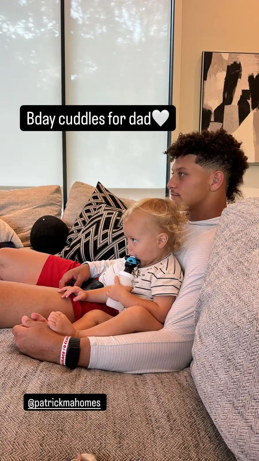 Patrick Mahomes and Wife Brittany Matthews Family Photos With Daughter Sterling and Son Bronze 316