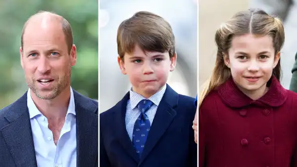 Prince William Says Prince Louis Tries to Steal Sister Charlotte Jewelry