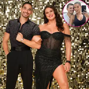 DWTS Ilona Maher and Alan Bersten Hilariously Recreate Gleb and Brooks Steamy Rehearsal Photo