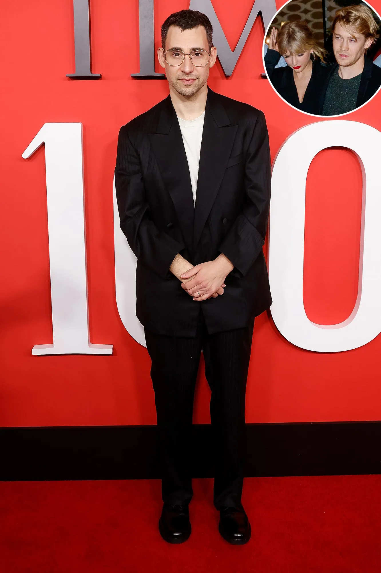 Promo Jack Antonoff Laughs Out Loud at a William Bowery Poster Handed to Him by Fan