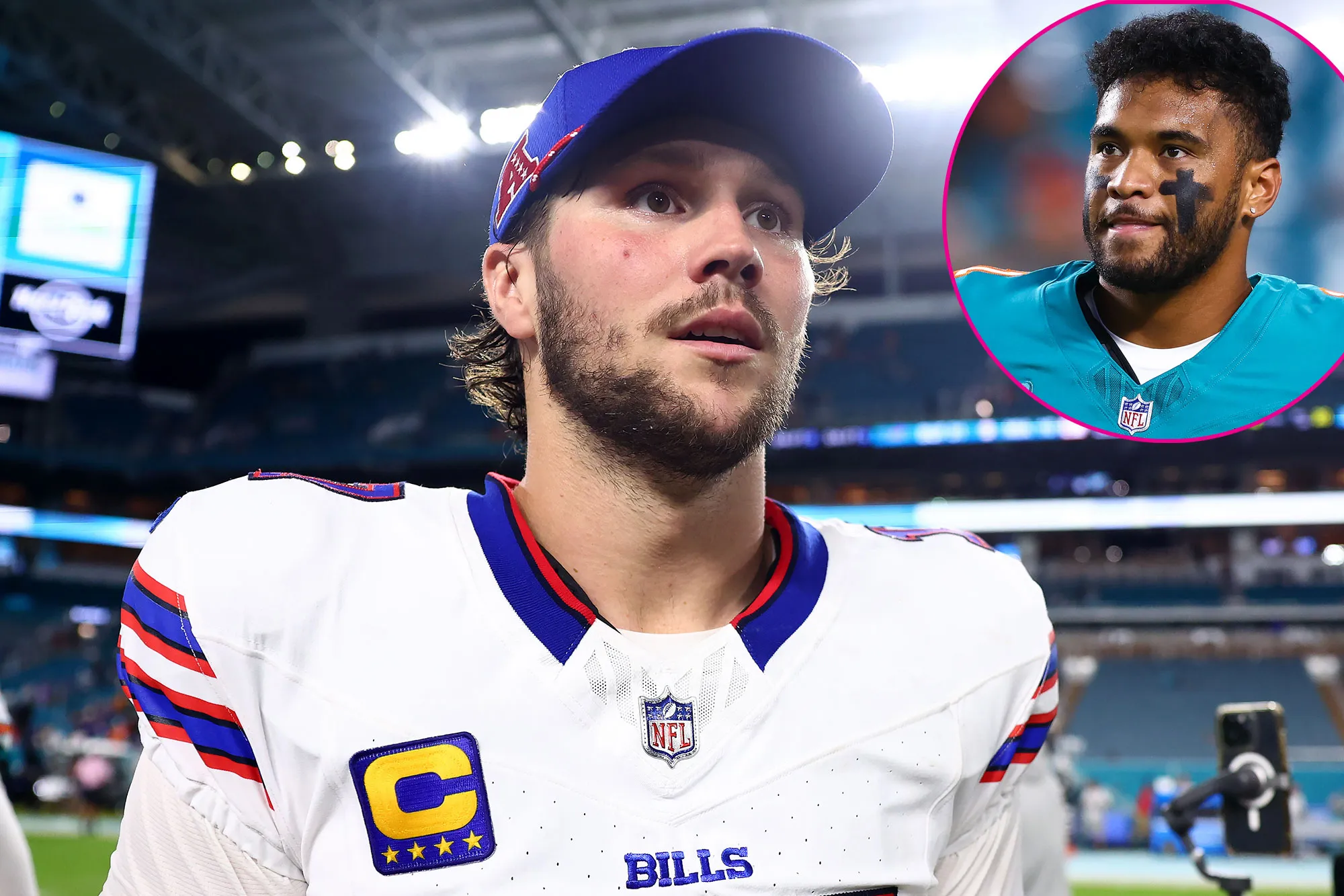 Promo Josh Allen Praying for Dolphins Tua Tagovailoa After Concussion