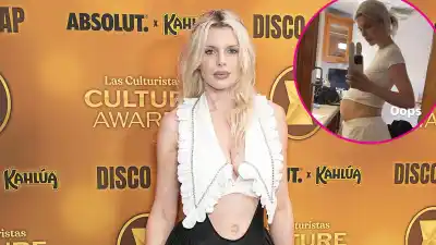 Promo Julia Fox Clarifies She Is Not Pregnant After Posting Photo of Baby Bump