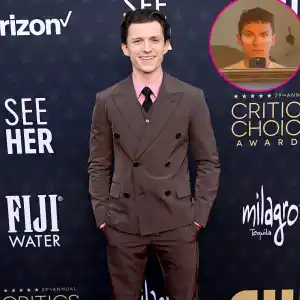 Promo Tom Holland Uses Eye Masks Before a Secret Shoot Day