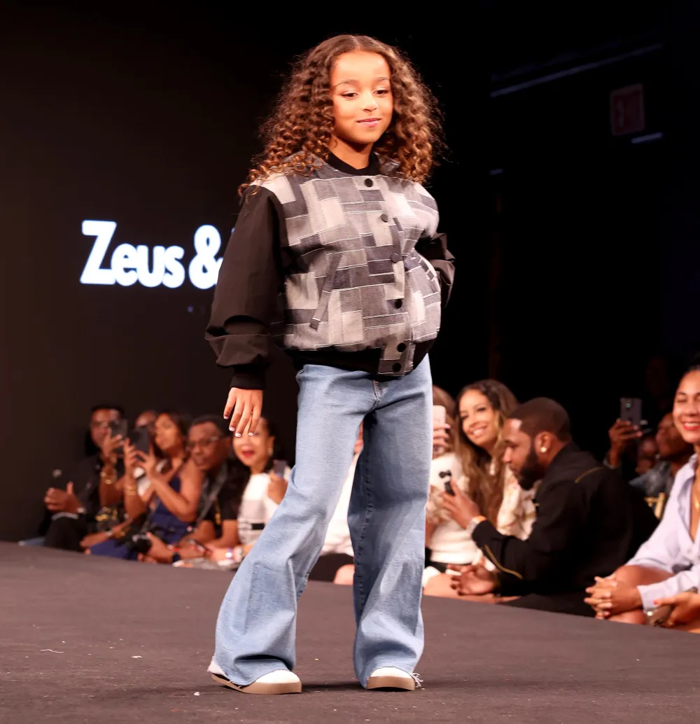 Rob Kardashian and Blac Chyna&rsquo;s Daughter Dream Makes Modeling Debut at NYFW