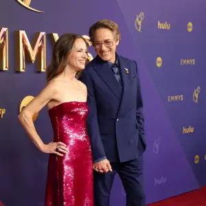 Robert Downey Jr And Wife Susan Look Marvelous at 2024 Emmy Awards