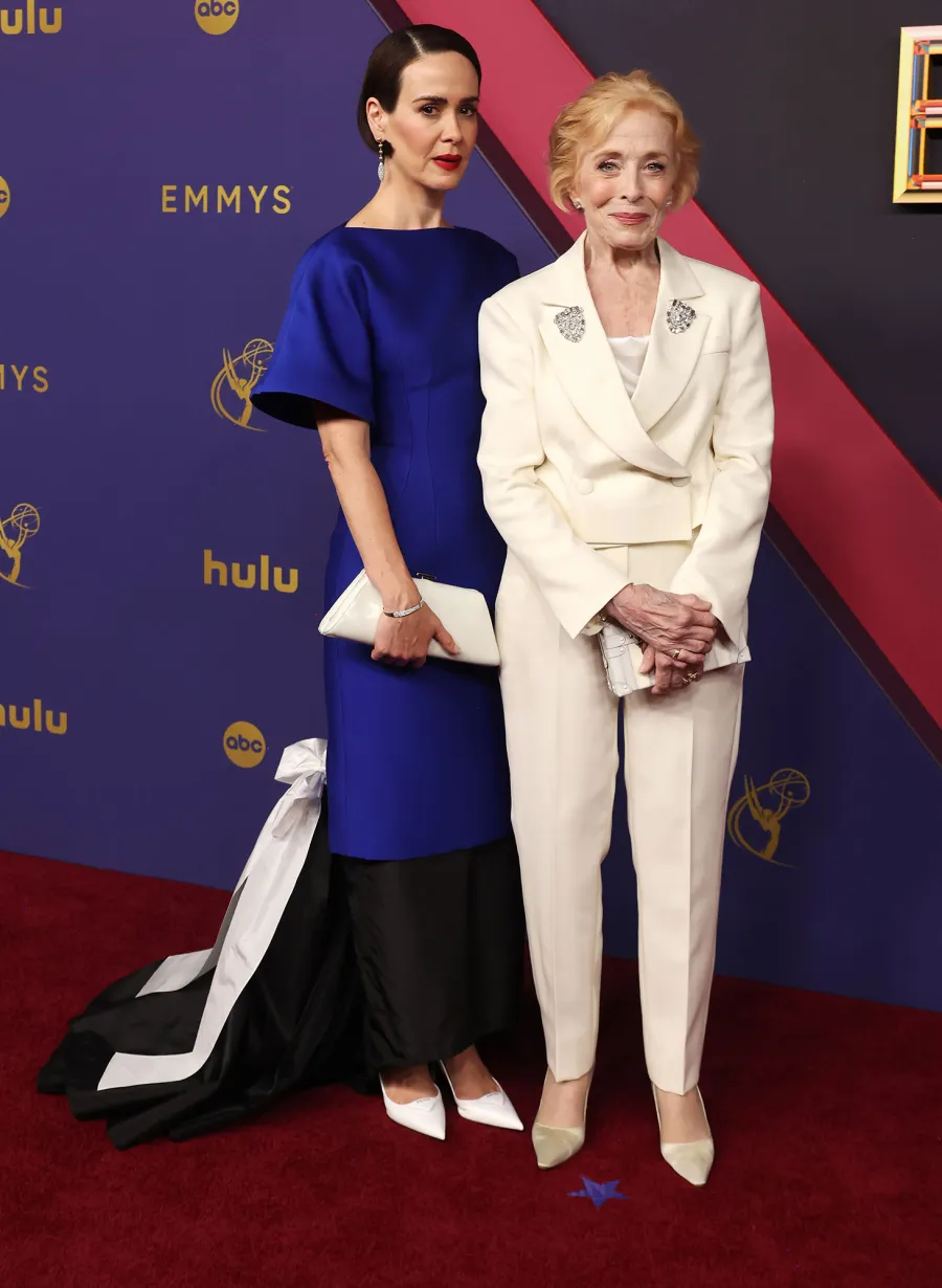 Sarah Paulson and Holland Taylor Bring Understated Elegance to the 2024 Emmys