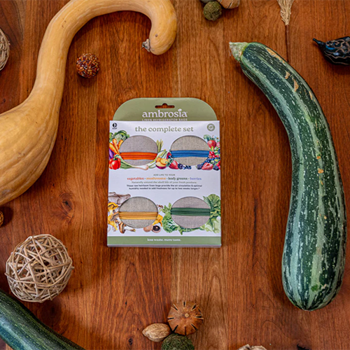 Ambrosia Linen Produce Bags Set